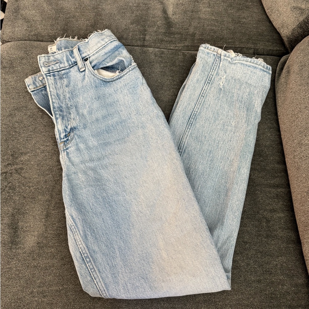 Abercrombie & Fitch Blue Straight Leg Jeans Classic Style